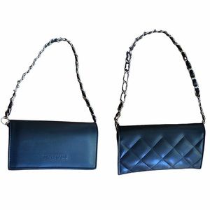 CHANEL Lambskin Quilted Leather Sunglass Case Bag